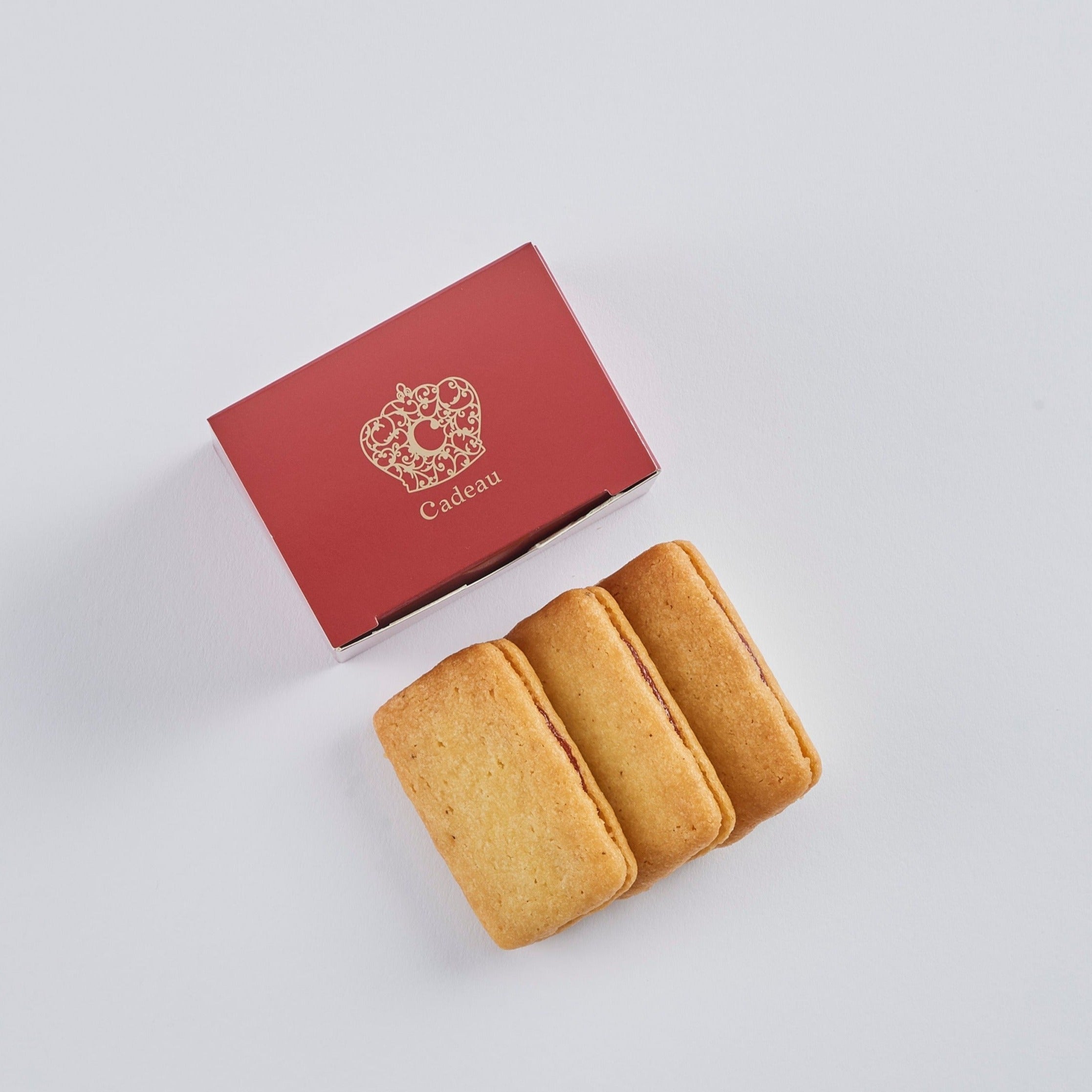 【季節限定】ストロベリー ソフトサンド 3枚入り