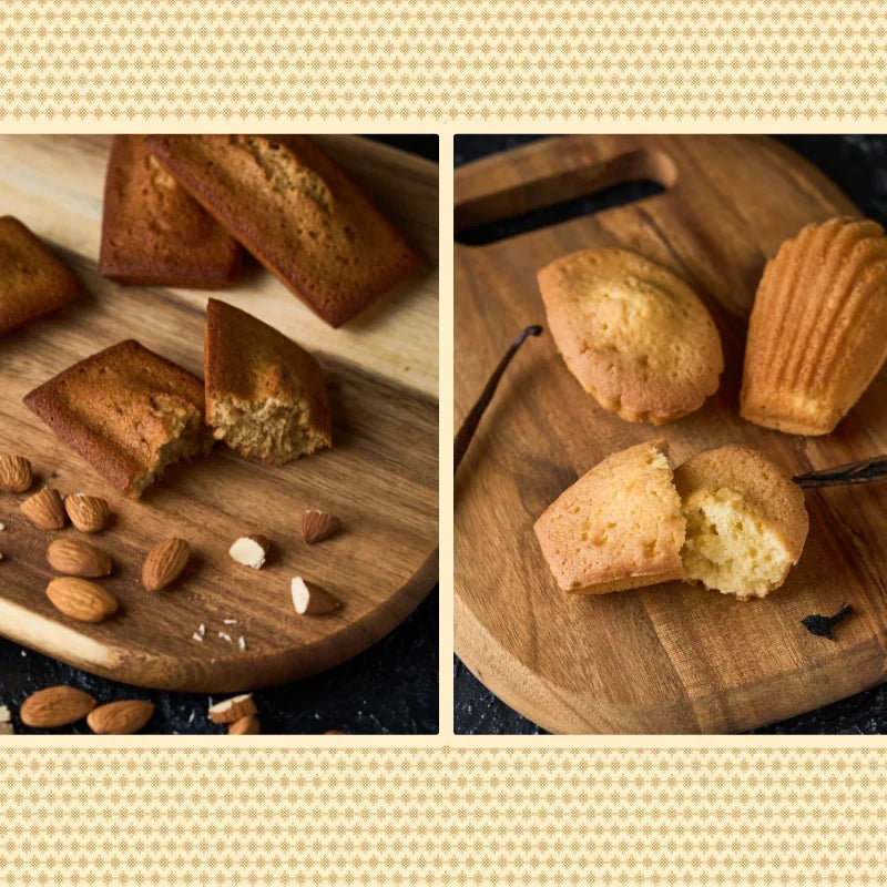 フランス生まれの定番焼き菓子、フィナンシェとマドレーヌの違いとは？